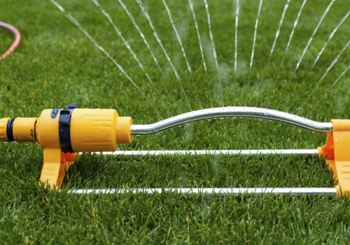 When to water grass sod?